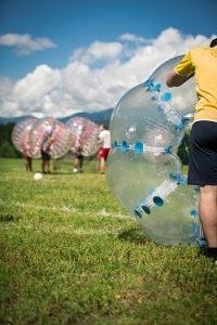 Bubble Soccer-Turnier 2017 in Pfalzen bei Bozen